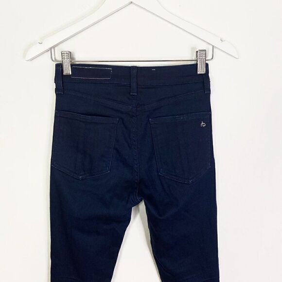 Rag & Bone High Rise Ankle Skinny Jeans in Twilight - Picture 5 of 7